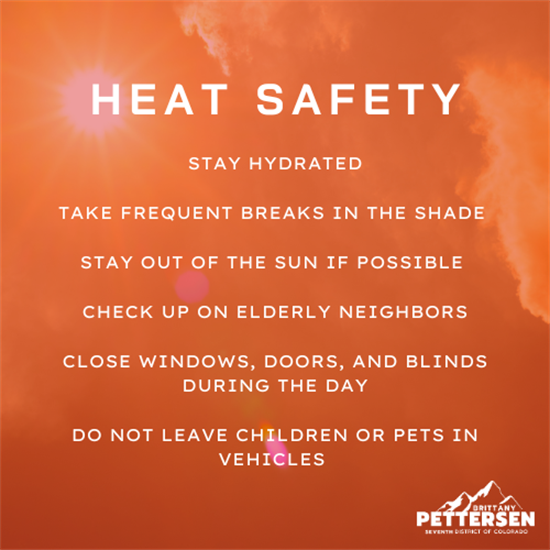 Heat Safety Tips