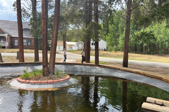 Rep Pettersen visits the Fish Hatchery in Lake County