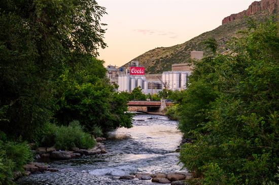 The Coors Factory in Golden