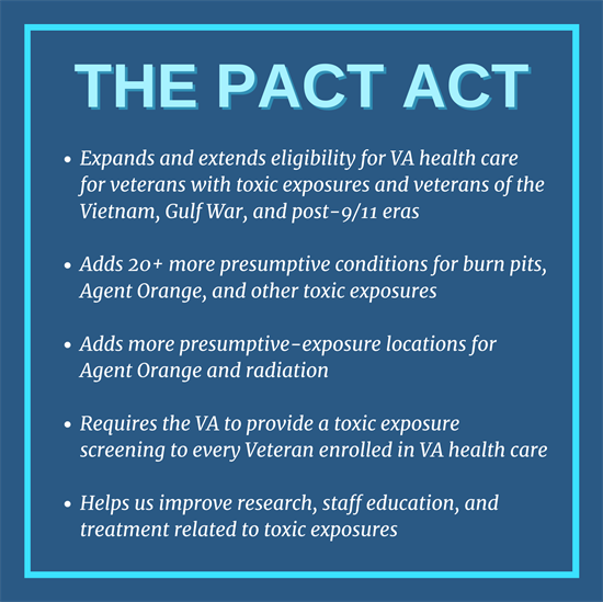 PACT Act information