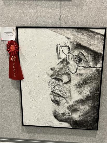 Second place art winner