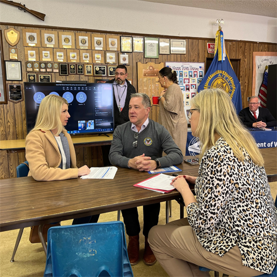 Rep. Pettersen at Veteran Event