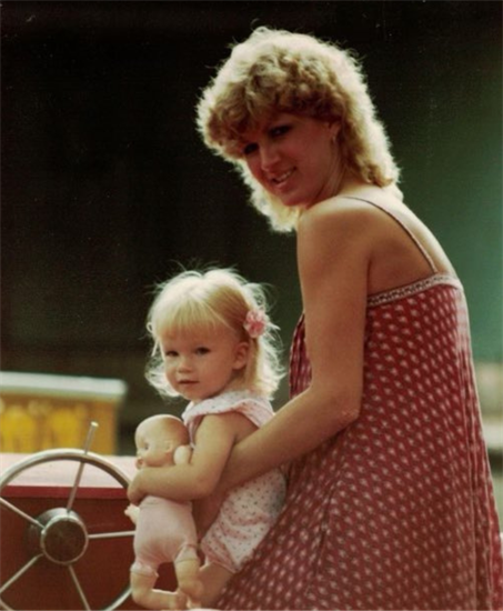 Rep. Pettersen with her mom