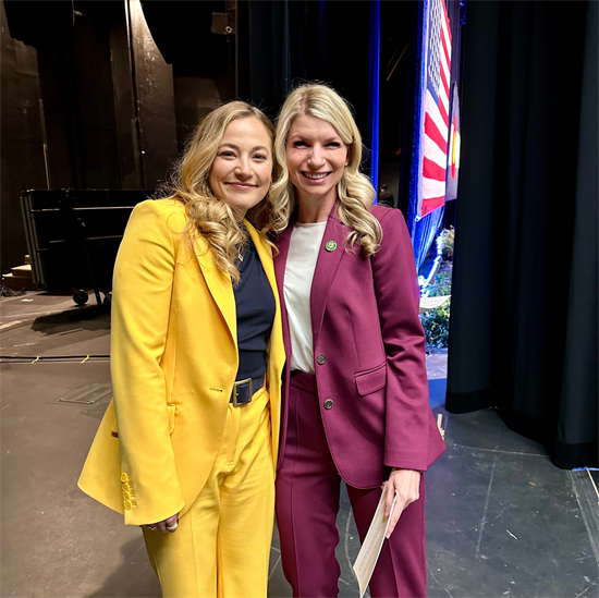 Rep. Pettersen and Sasha